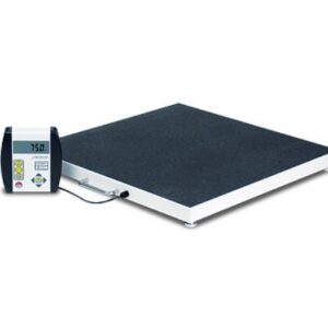 6800 PORTABLE BARIATRIC STAND ON SCALE