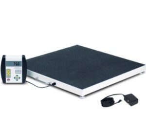 Bariatric Scale, Portable, 1000 lb x .2 lb / 450kg x .1 kg
