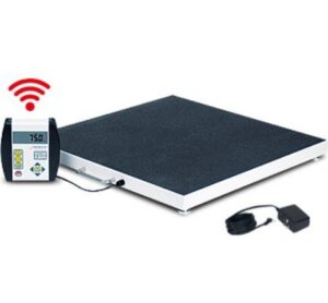 Bariatric Scale, Portable, 1000lb x .2lb / 450kg x .1kg, 24" x 24" Platform