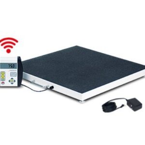 Bariatric Scale, Portable, 1000lb x .2lb / 450kg x .1kg, 24" x 24" Platform