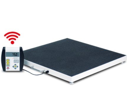 Bariatric Scale, Digital, Portable, 1000 lb x .2 lb / 450kg x .1 kg