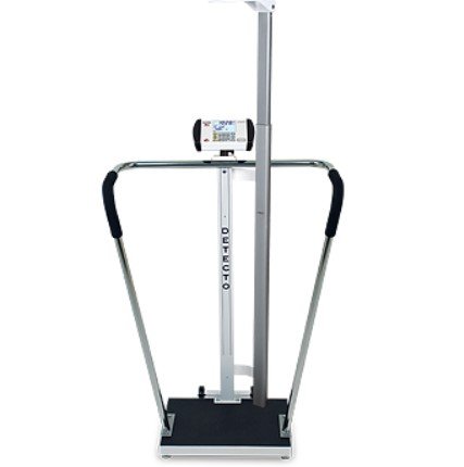 6854DHR PORTABLE HIGH CAPACITY DIGITAL SCALE 600LB W/WRAP AROUND HANDRAIL