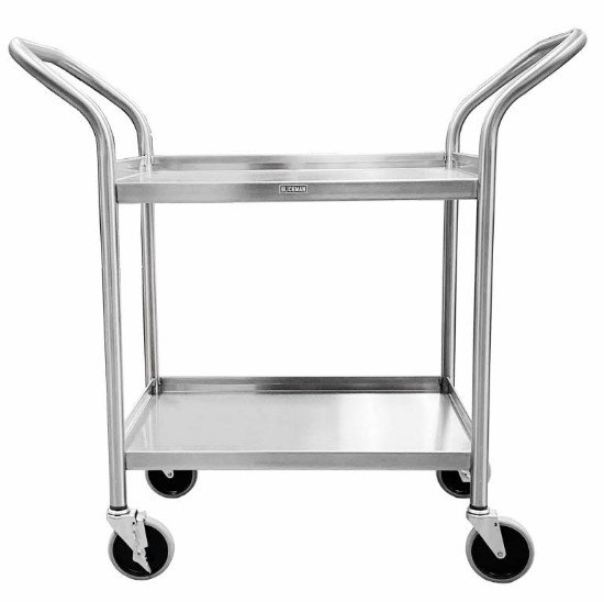 Blickman Industries Utility Cart 41 3/4"W x 40"H x 19 1/4"D w/(2) Shelves