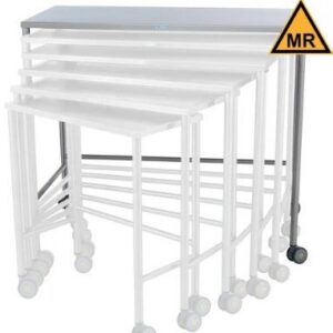 Blickman Industries Nested Instrument Table 48"W x 24"H x 42"D On Casters