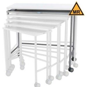 Blickman Industries Nested Instrument Table 44"W x 22"H x 40"D On Casters