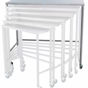 Blickman Industries Nested Table 44"W x 40"H x 22"D