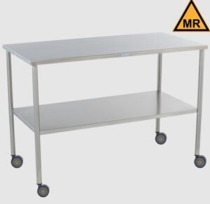 Blickman Industries Howard Instrument Table 20"W x 34"H x 16"D On Casters