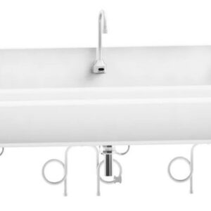 Blickman Industries Windsor Scrub Sink (3) Place w/Infrared Water Control