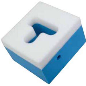 Procare Prone Head Positioner 8.25"X8.25"4.125", 12/Box