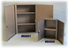 Brandt Industries 80000 Standard Narcotics Safe, Double Door, Floor Mount