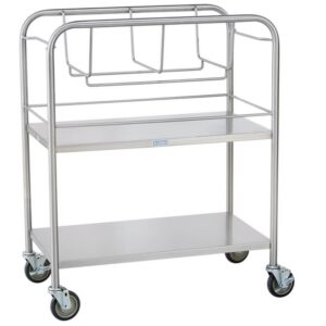 Blickman Industries Coleman Bassinet 31"W X 38 1/2"H X 17 3/4"D - 8044SS