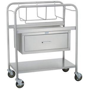 Blickman Industries Coleman Bassinet 31"W X 38 1/2"H X 17 3/4"D - 8047SS
