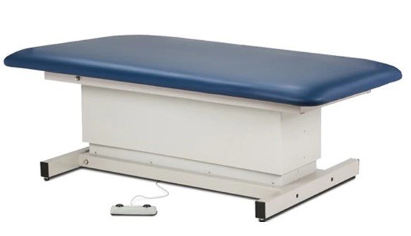 Clinton Industries 400# series shrouded base power table w/ one piece top