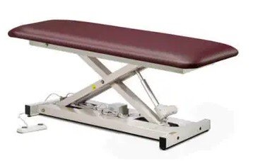 Clinton Industries 400# series open base power table w/ one piece top