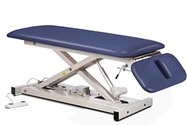 Clinton Industries 400# series open base power table w/ foot drop