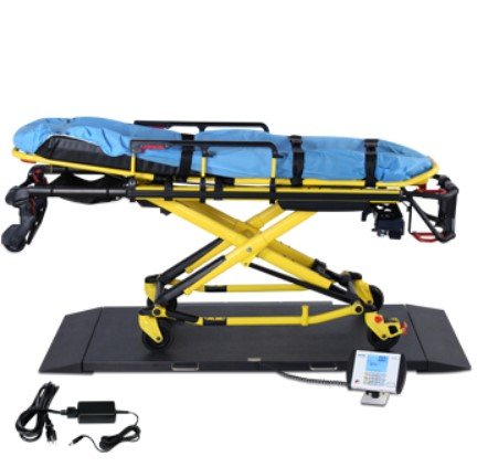 Detecto 8500 Stretcher Scale, Portable, 1, 000 lb, AC Adapter