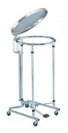 Blickman Industries Hamper 25" DIA Round Foot Operated Pneumatic Top