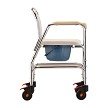 Nova Medical Products SHOWER COMMODE WITHWHEELS 250 LB. CAPACITY