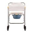 Nova Medical Products SHOWER COMMODE WITHWHEELS 250 LB. CAPACITY