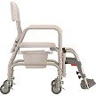 Nova Medical Products SHOWER COMMODE WITHWHEELS &SA FR 250 LB. CAPACITY