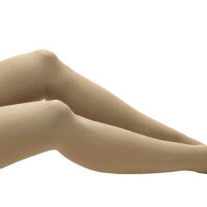 Truform THIGH LENGTH Anti-Embolism 18mmHG Closed Toe Compression Sock - BEIGE L (Pair)