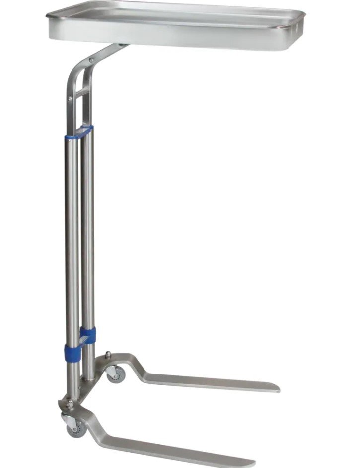 Blickman Industries Benjamin Mayo Stand 13" x 19" Tray Foot Operated