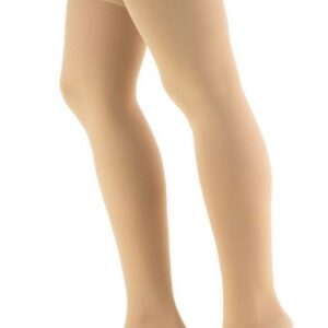 Truform THIGH HIGH 20-30 mmHg Closed Toe Compression Sock - BEIGE 2L (Pair)