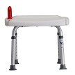 Nova Medical Products BATH SEAT & RED HANDLE 300 LB. CAPACITY