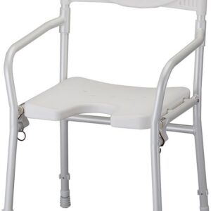 Nova Medical Products BATH CHAIR WITH ARMS-FOLDABLE 250 LB. CAPACITY