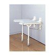 Nova Medical Products WALL MOUNT BATH SEAT FOLDABLE 250 LB. CAPACITY