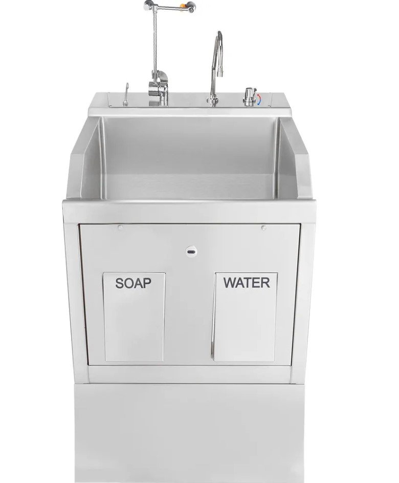Blickman Industries Lodi Scrub Sink - 9881SSPED