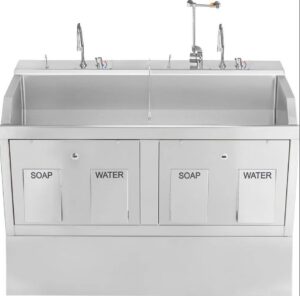 Blickman Industries Lodi Scrub Sink - 9882SSPED