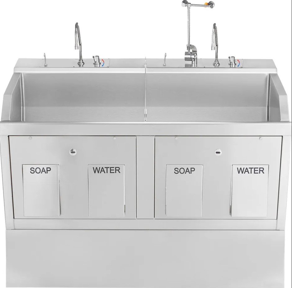 Blickman Industries Lodi Scrub Sink - 9882SSPED