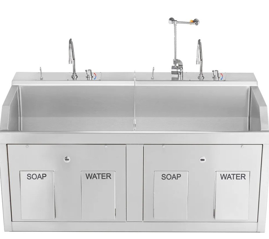 Blickman Industries Lodi Scrub Sink - 9882SSWED