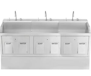 Blickman Industries Lodi Scrub Sink - 9883SSPED