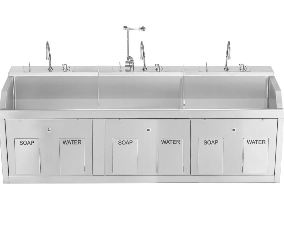 Blickman Industries Lodi Scrub Sink - 9883SSWED