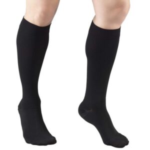 Truform BELOW KNEE Microfiber - BLACK 2L (Pair)