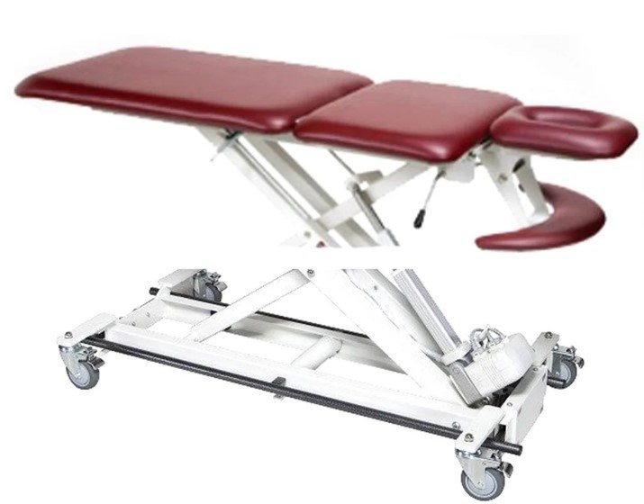 Armedica Manufacturing AMBAX5400 3 SECTION TOP, X FRAME WITH FIXED CENTER
