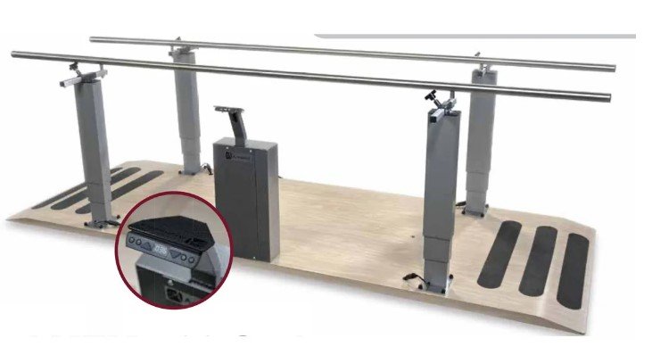 Armedica Manufacturing 10'Electric Bariatric Platform Mount Parallel Bars