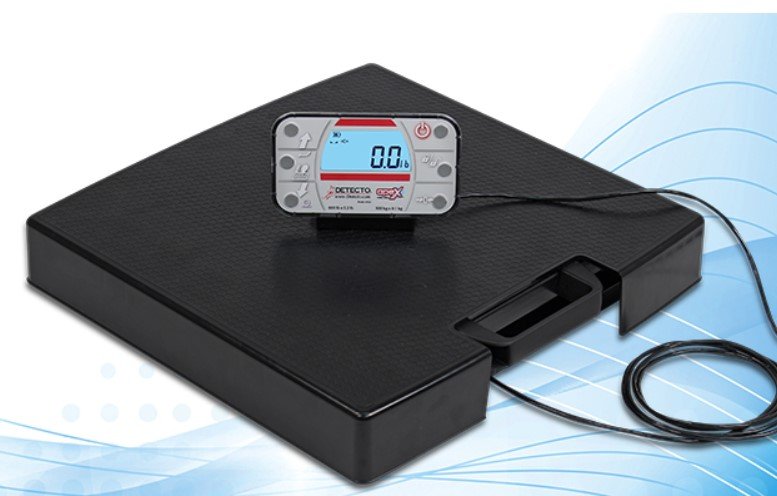 Detecto Apex Portable Scale with Remote Indicator