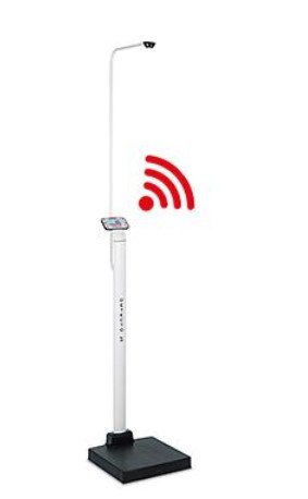 Detecto Apex Digital Clinical Scale, Sonar Height Rod, Bluetooth/WiFi