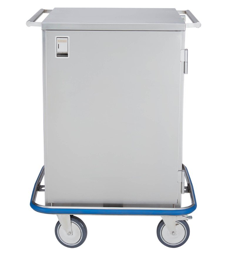 Blickman Industries Mini Case Cart 29 5/8"W x 40 1/2"H x 29"D w/(1) S/S - CCC3-19