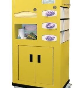 Marketlab Bowman® PPE Cart II Mobile Dispensing System, 3" casters