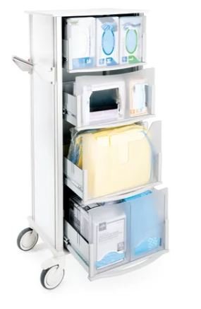 Marketlab Bowman® Standard Infection-Prevention PPE Isolation Cart