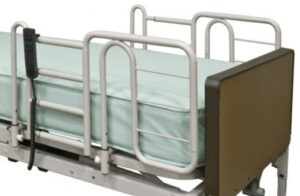 Graham Field Bed Rails, One Pair, Half Length, no gap, for Home Care Beds