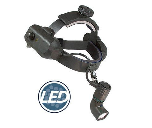 Burton Medical MEDICAL LED Headlight, Battery Pack on Belt Holster
