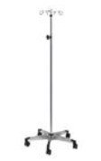 Clinton Industries IV Pole, 5 leg base with 4 hooks