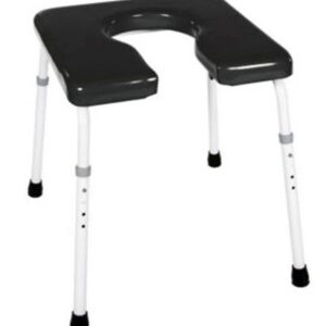 Rehab 101 Shower/Commode Chair-Bath/Toilet Modular System - Short Legs w/Crutch Tips