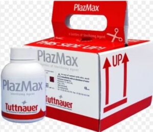 H2O2 Sterilant Bottles for PlazMax Plasma Sterilizers, case of 4 bottles