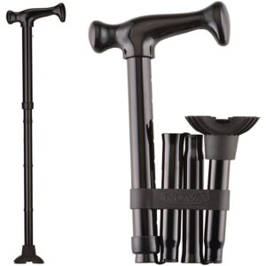 Nova Medical Products FOLDING CANE QT BLACK
